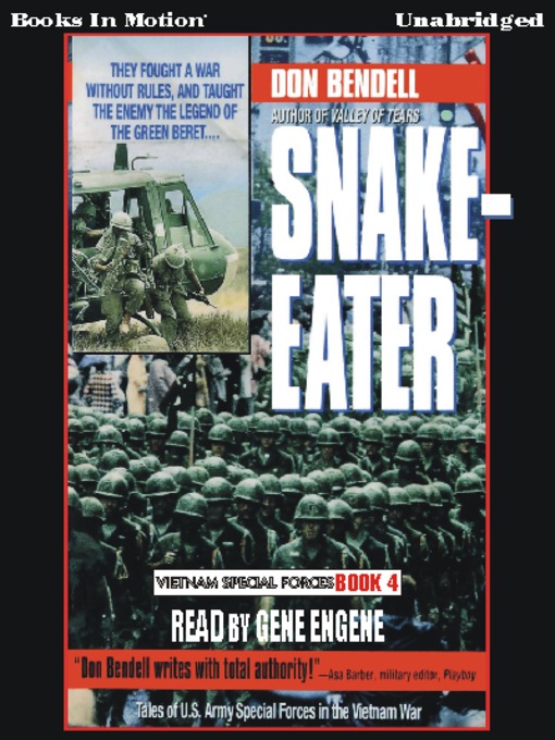 Title details for Snake-Eater by Don Bendell - Available